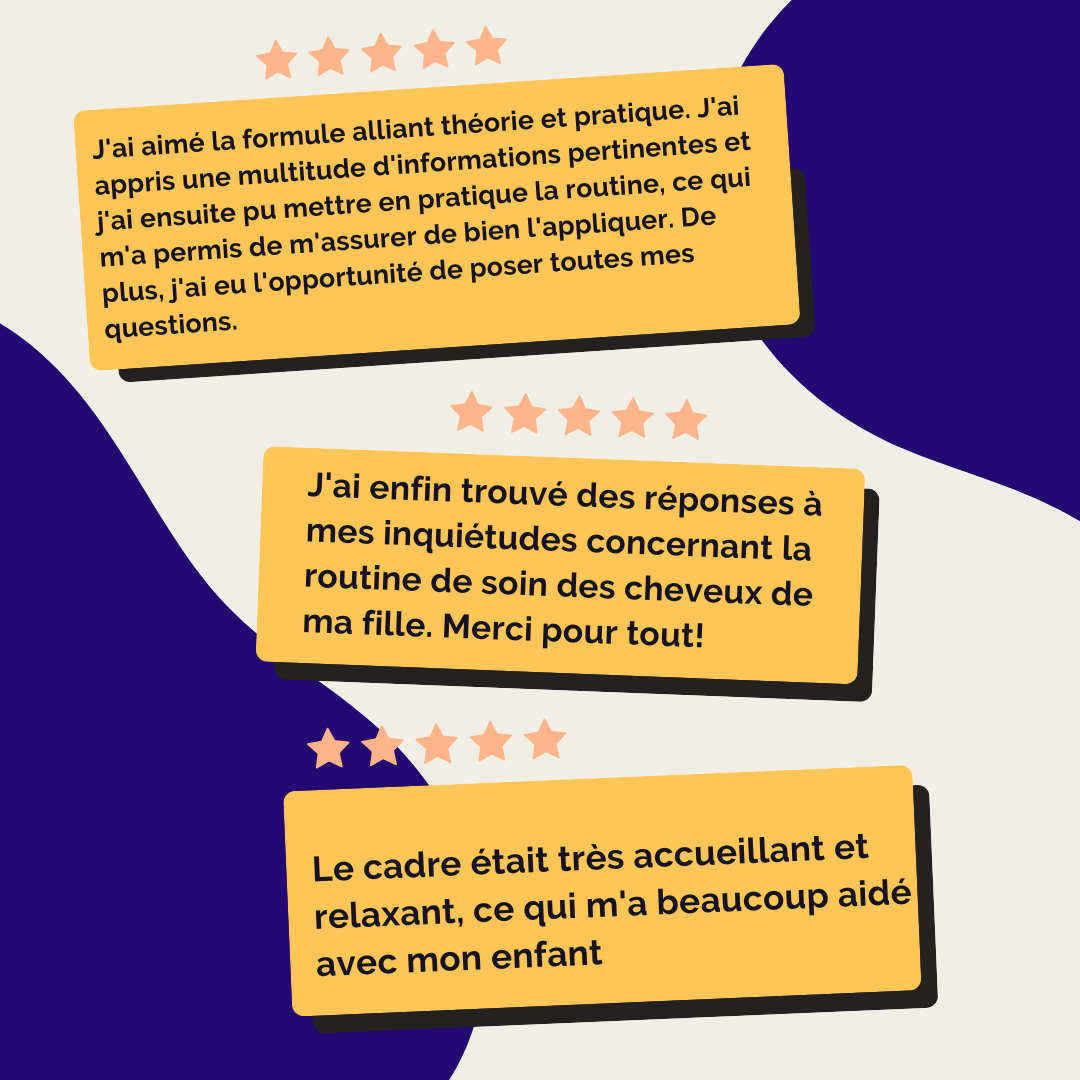Naturellement Coiffé : L&#39;atelier parent-enfant cheveux texturés